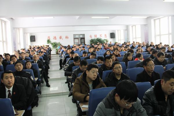 抚远县法学会举办学习十八届四中全会精神培训班